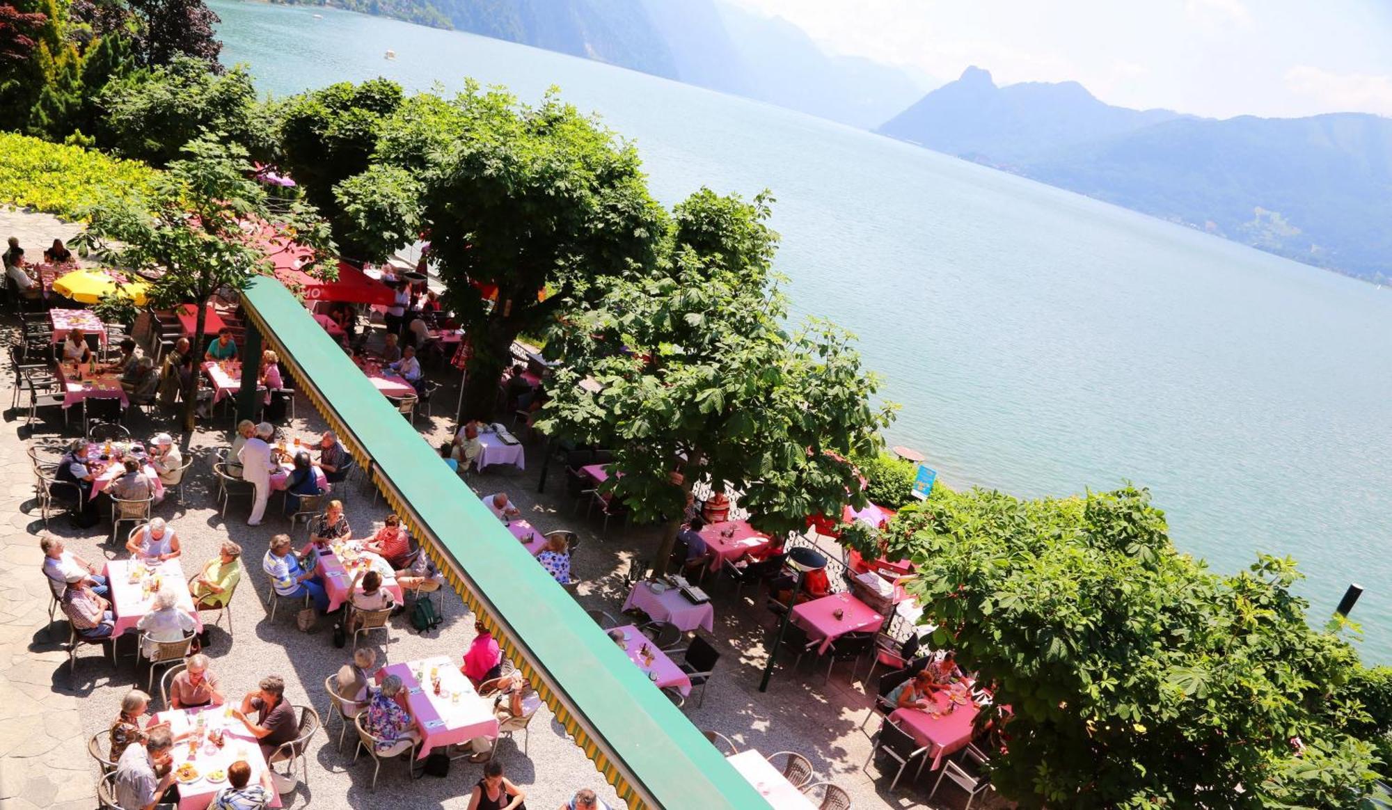 Seegasthof Hois'N Wirt - Hotel Mit Wellnessbereich Gmunden Extérieur photo